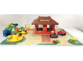 1974 PlaySkool McDonalds Play Set & Accessories