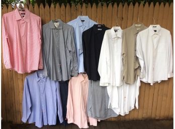 Twelve Men's Button Down Designer Shirts