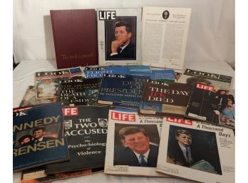 Vintage Look & Life Magazines,  The Kennedy's Grouping