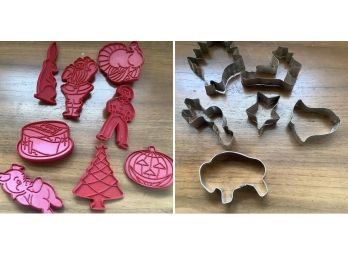 Vintage Cookie Cutters As Pictured