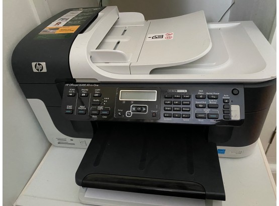 Lot Of 2 Office Electronics - Fukitsu ScanSnap & HP OfficeJet All-In-One