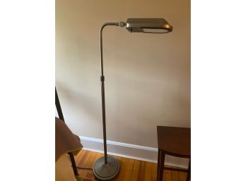 Adjustable Brushed Nickel Verilux Lamp With Oplix Glare Control Light