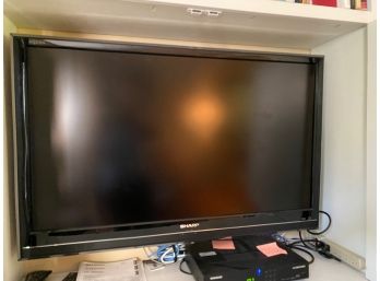 Sharp Aquos LC 48' TV (Den) - Heavy, Needs To Be Removed From Wall Mount