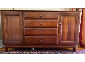 Willet Brand Wood Buffet Table (Contents Not Included)