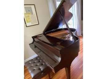 Steinway & Sons Baby Grand Piano With Adjustable Paul Jansen Stool 22' X 16' X 16'