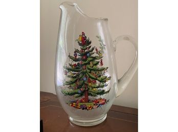 Spode English Christmas Pitcher