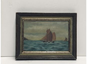 9 X 7 Framed Nautical Painting