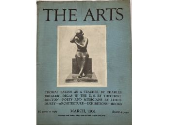 'The Arts', Selected By S.W. Kootz, 1931