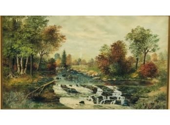 F. D. Livermore Signed Watercolor