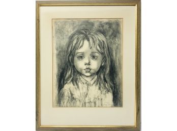 Marion Greenwood Lithograph, 'Daydream', With Personal Dedication Signature