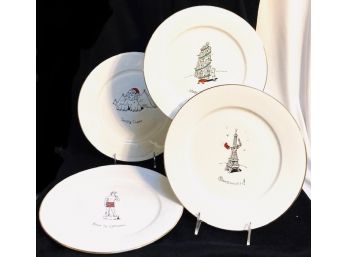 Cheeky Holiday Dinner Plates