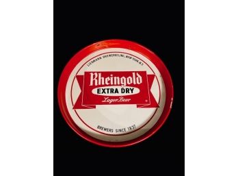 Vintage Rheingold Tin Tray