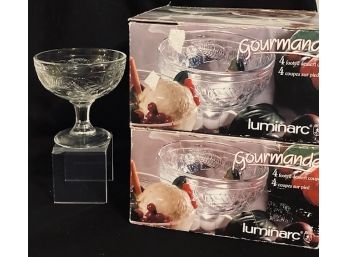 Set Of Gourmande Footed Dessert Cups By Luminarc (8ct)