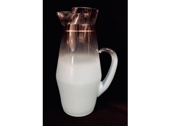 Classic Vintage Light Blue/turquoise Blendo Beverage Pitcher