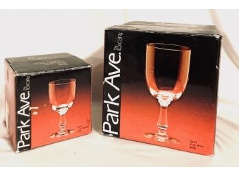 Vintage PARK AVE Crystal By Toscany (8pcs)