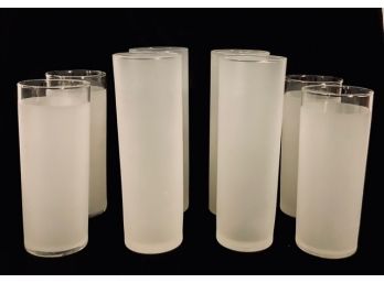 Frosted Beverage Glasses (8ct)