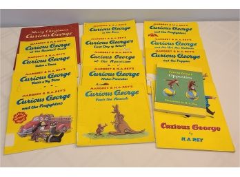 Large Selection Of Curious George Books