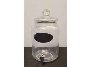 Glass Jar Beverage Dispenser