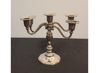 Silver Candelabra, Freshly Shined