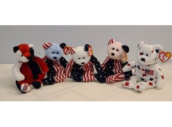 5 Patriotic Ty Bears