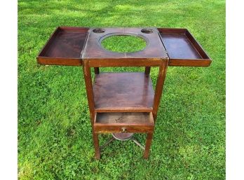 Fine Unique Hardwood Early 19th Century English Washstand