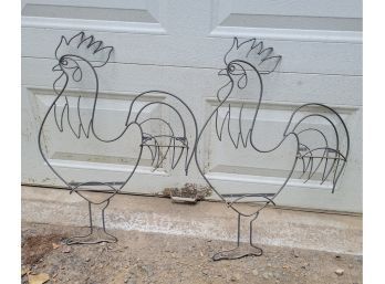 Metal Roosters