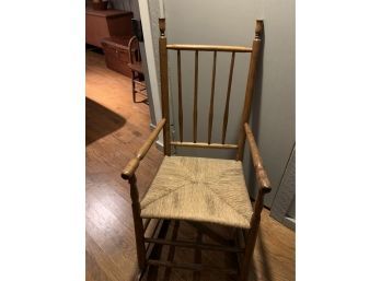 Early American Maple Rocking Chair