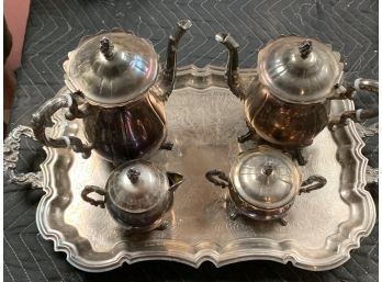 Silver-plate Serving Set