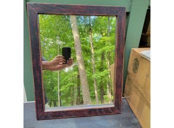 Mirror # 2  Rustic Frame