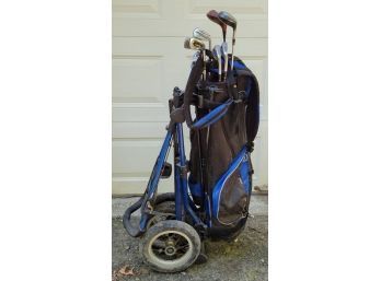 Golf - Bag, Clubs AND Cart