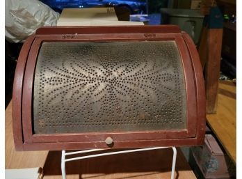 Antique Counter Top Bread Box