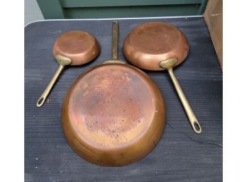 Copper Pans - Heavy Duty