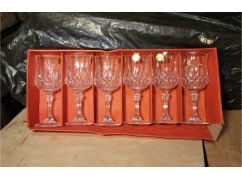 French Crystal Glasses.