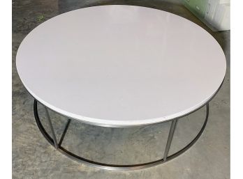 CB2 Marble Top Coffee Table