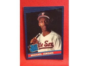 Fun City Michael Jordan Rated Rookie Baseball Card