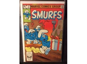 Marvel Smurfs Comic Book