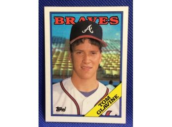 1988 Topps Tom Glavine Rookie Baseball Card