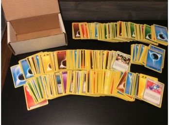 Box Filled With 500 Pokemon Cards