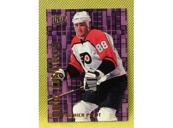 1995 Fleer Ultra Eric Lindros Hockey Insert Card