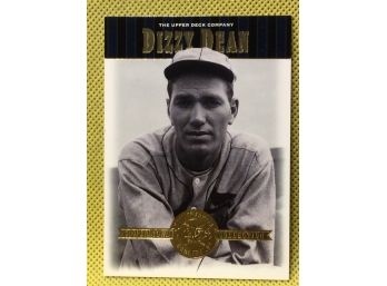 2001 Upper Deck Hall Of Famers Dizzy Dean Card