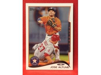 2014 Topps Jose Altuve Card