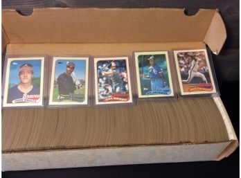 1989 Topps Baseball Card Set