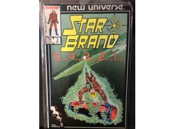 Marvel New Universe Star Brand Comic Book