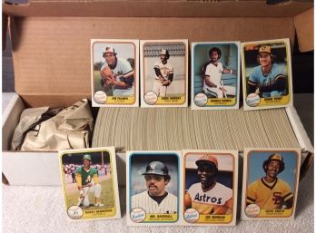 1981 Fleer Baseball Card Lots With Hall Of Famers