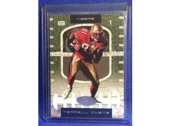 2001 Fleer Terrell Owens Football Card