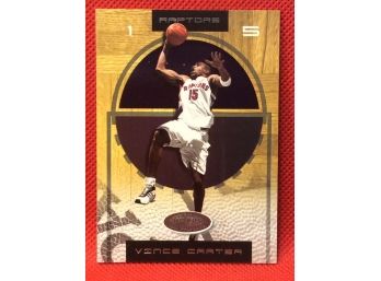 2001-02 NBA Hoops Vince Carter Card