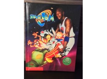 Space Jam Hardcover Book With Michael Jordan Cover