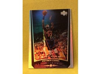 1999 Upper Deck Encore Patrick Ewing Card