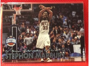 1999-00 Fleer Tradition Stephon Marbury Card