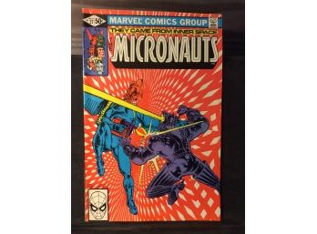 1980 Micronauts Comic Book #27